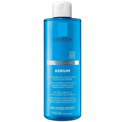 LA ROCHE-POSAY KERIUM - Šampon pro zklidnění vlasové pokožky, 400 ml.